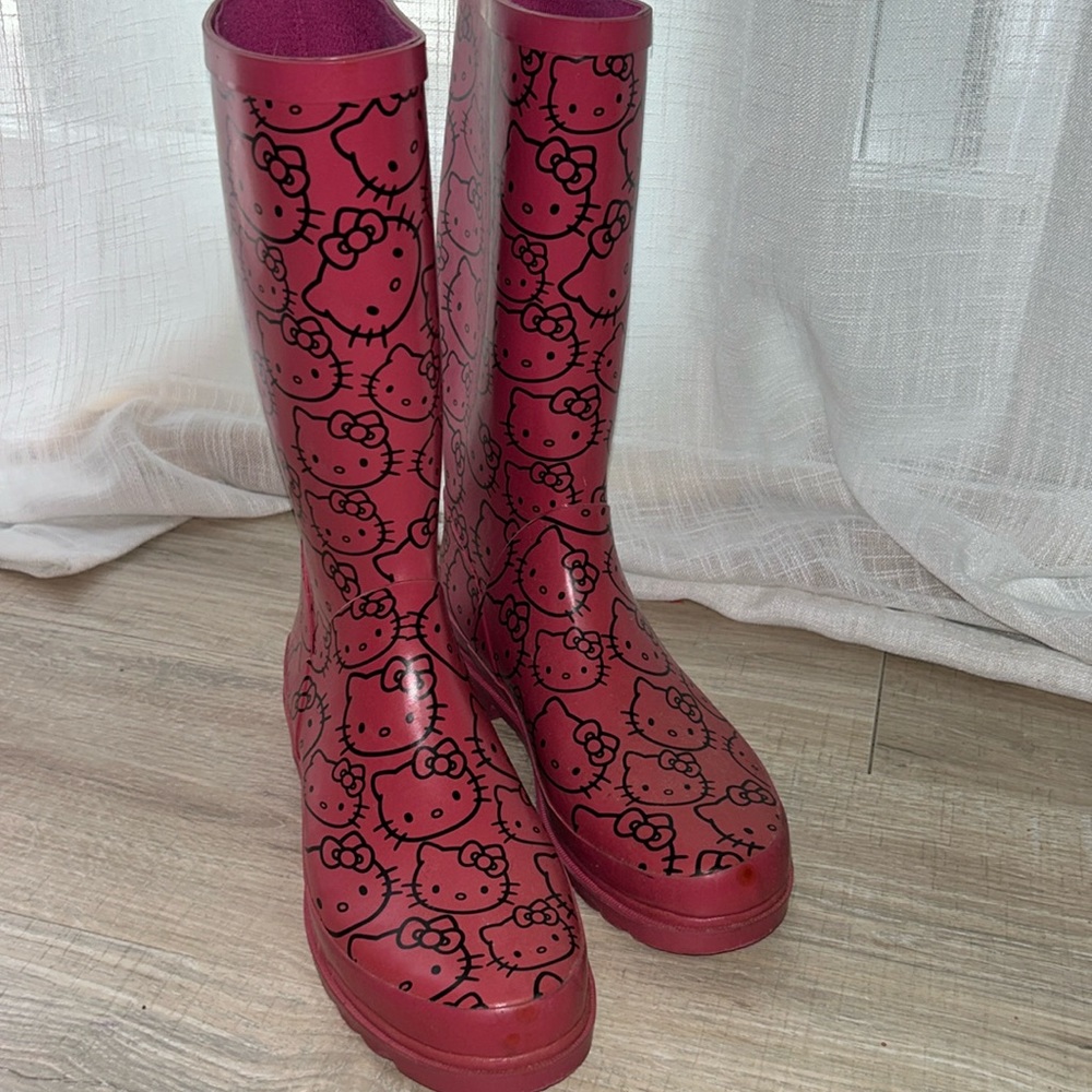 Hello Kitty Sanrio rain boots